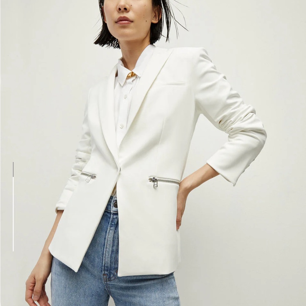 Veronica Beard Scuba Dickey Blazer